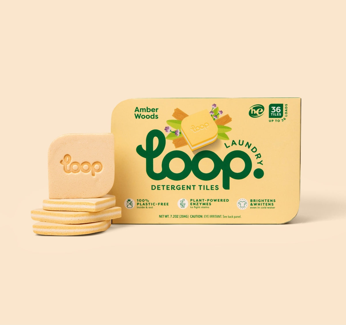 Loop Detergent Tile – Amber Woods
