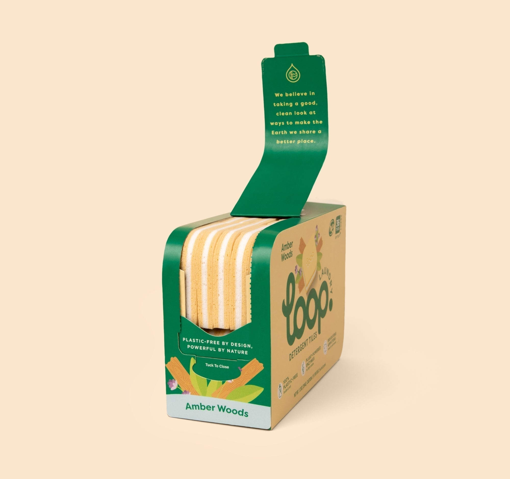 Loop Detergent Tile – Amber Woods