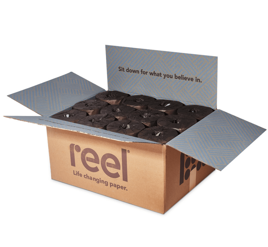 Reel Bamboo Toilet Paper - (12-ct)